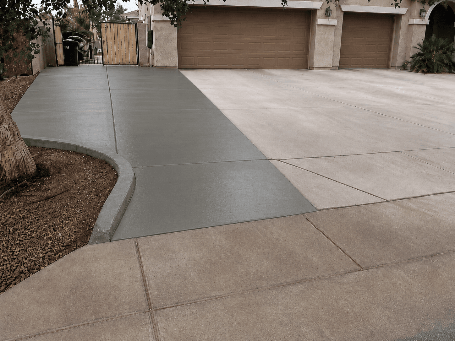 Driveway Extensions — LandUp concrete installation, Phoenix AZ